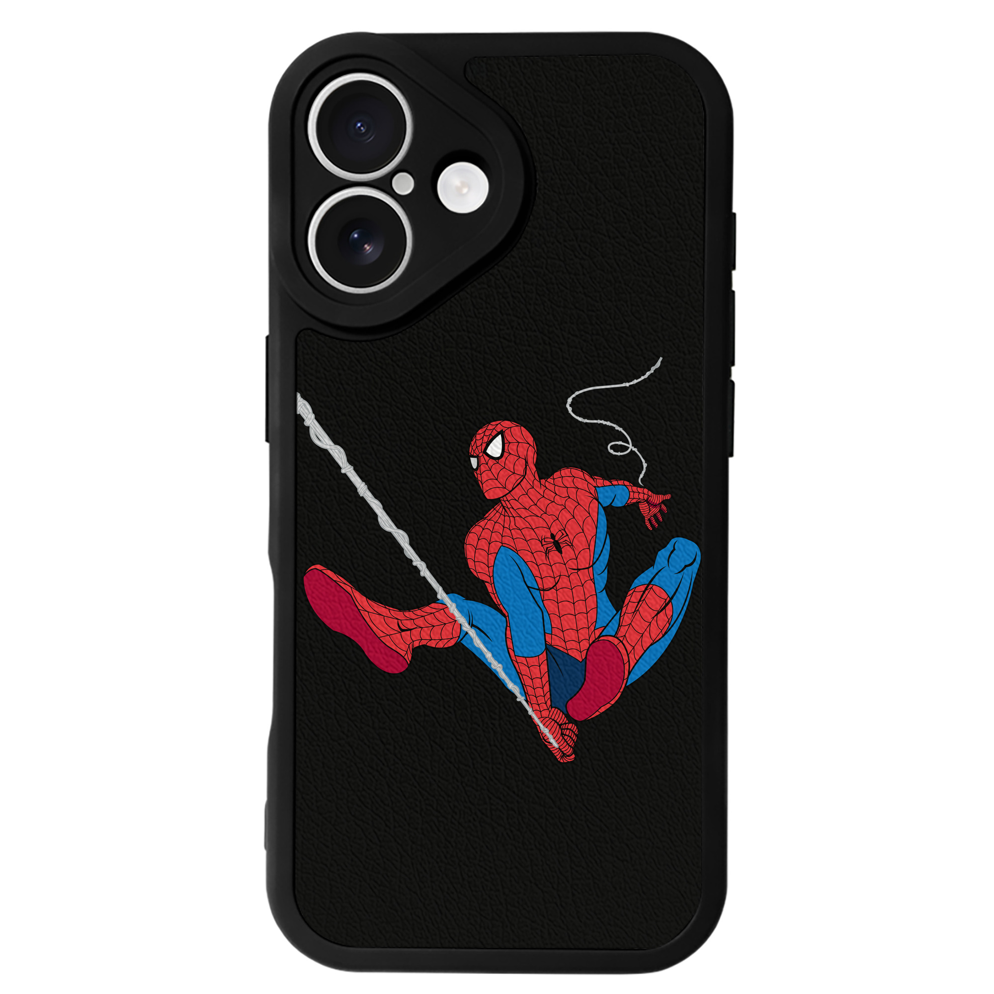 （画像用） アベンジャーズ The Avengers 【iPhone 16シリーズ対応】シリコンスマホケース（レザー調） 材質：シリコン